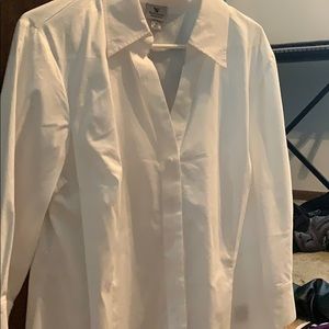 White button down shirt